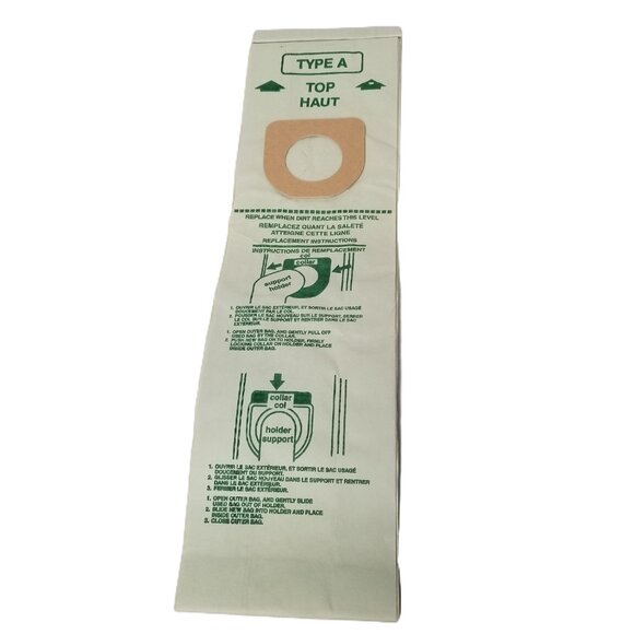 Sanitized Vacuum Cleaner Bags Type A Lot of 12 New Universal Replacement - Picture 2 of 9